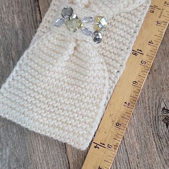 Betsey Johnson double knit head band /ear warmer One size - Picture 6 of 6